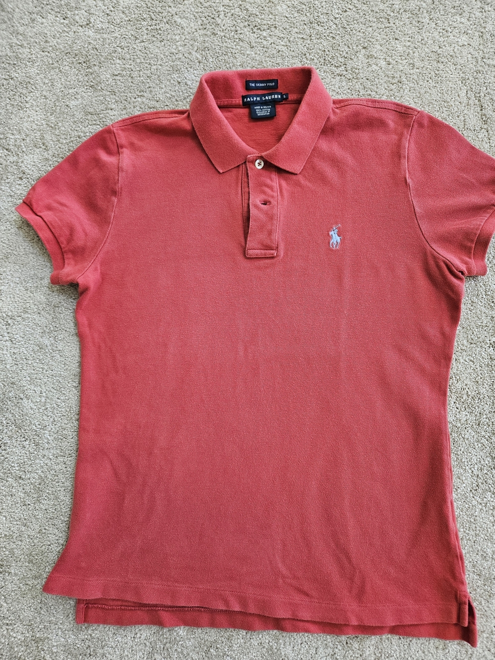 Ralph Lauren Women’s Raspberry Polo Shirt